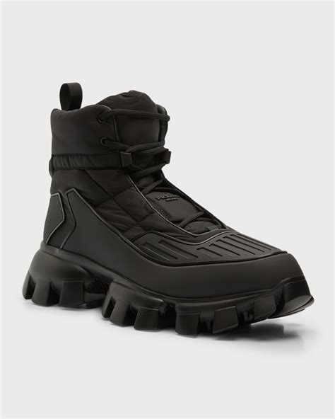 prada cloudburst white|Prada cloudbust thunder boots.